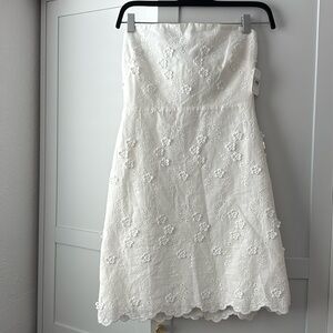 NWT Altar’d State White Floral Patterned Sleeveless Dress